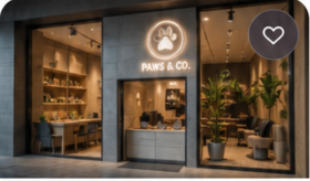 Pet care center with grooming and training venture